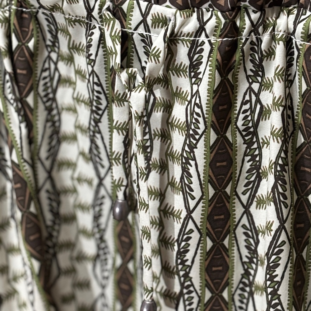 Athleta Featherweight Midi Dress 6 Tall NWOT Boho Tribal Sundress Packable - Picture 7 of 9